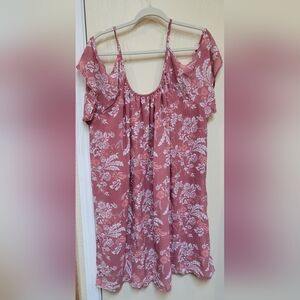 Cold shoulder dress
